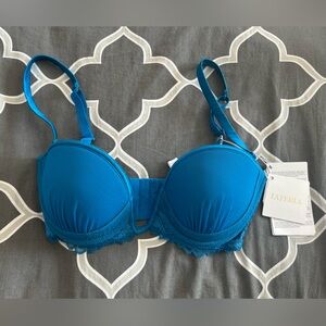 NWT La Perla Strapless/Convertible Bra with Removable Padding
